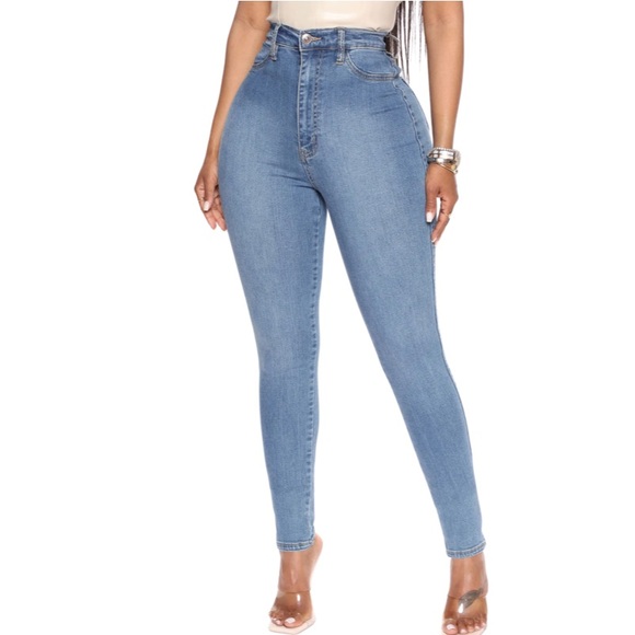 Fashion Nova Dare Devil High Rise Skinny Jeans - Picture 5 of 8